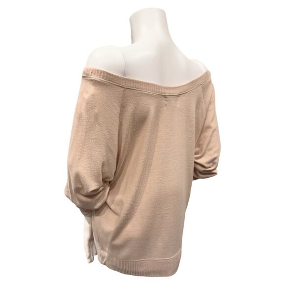 #T66 Nation LTD Raglan Off the Shoulder Sweater SZ M $98 - Picture 5 of 10